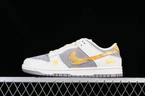 Nike SB Dunk Low MLB Off White Yellow Dark Grey FC1688-117