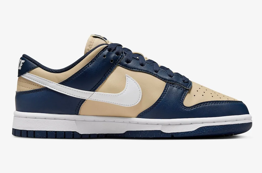 Nike SB Dunk Low Next Nature Midnight Navy White Team Gold DD1873-401