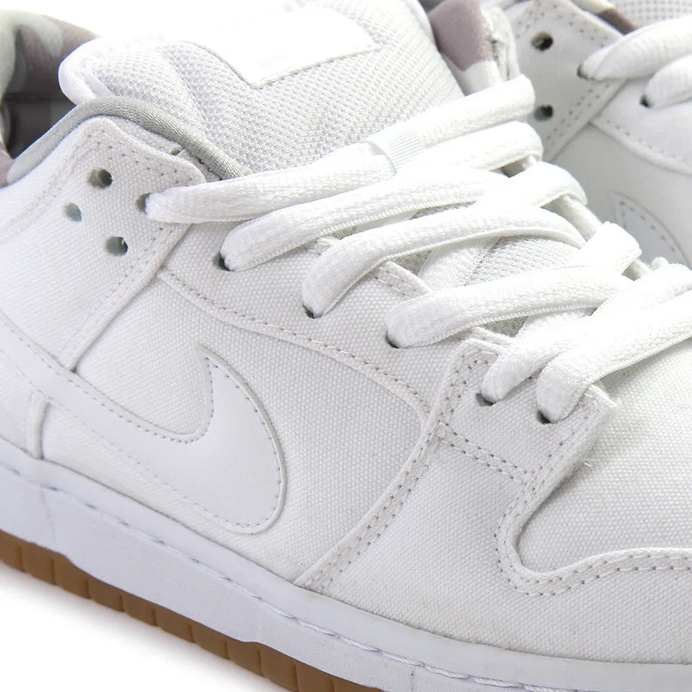 Nike SB Dunk Low Premium (White/White-Pure Platinum)