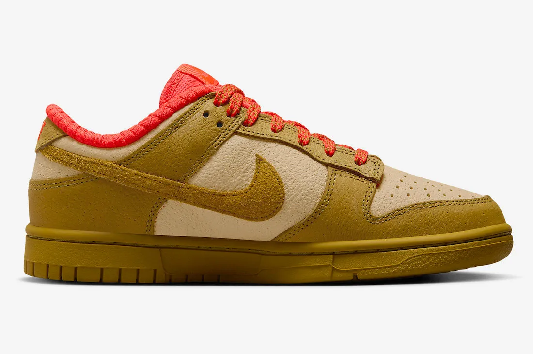 Nike SB Dunk Low Sesame Bronzine Picante Red FQ8897-252