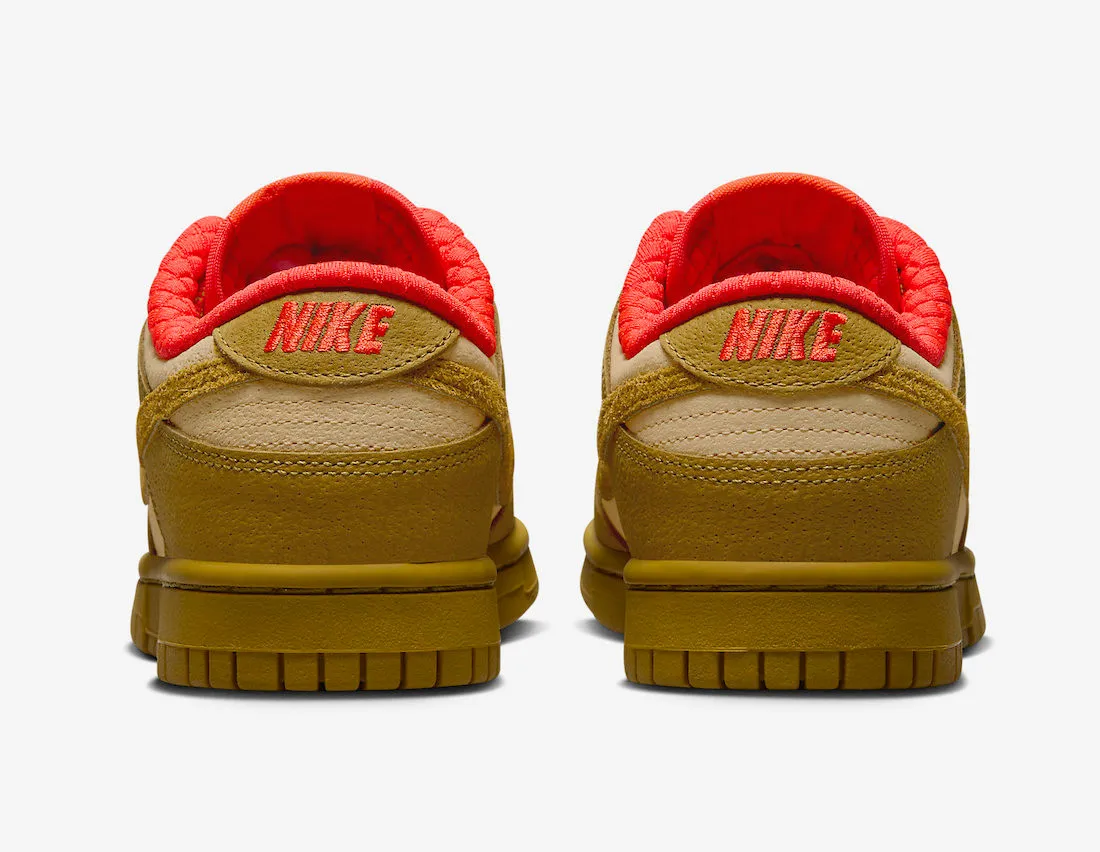 Nike SB Dunk Low Sesame Bronzine Picante Red FQ8897-252