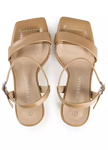 Nude Barely There Heeled Sandals by Kaleidoscope | Look Again