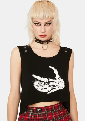 Peek A Boo Graphic Tank-