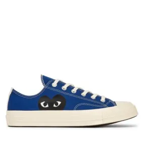 Play Comme des Garons x Converse Black Heart Chuck Taylor All Star '70 Low (Blue)