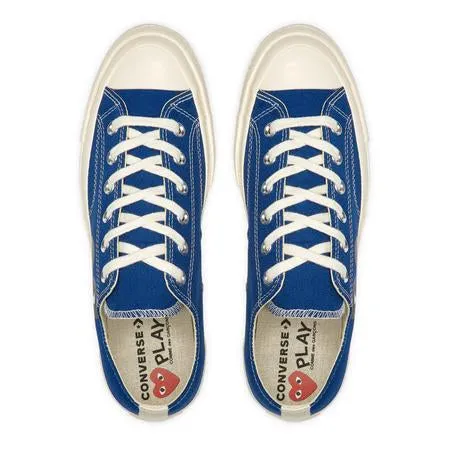 Play Comme des Garons x Converse Black Heart Chuck Taylor All Star '70 Low (Blue)