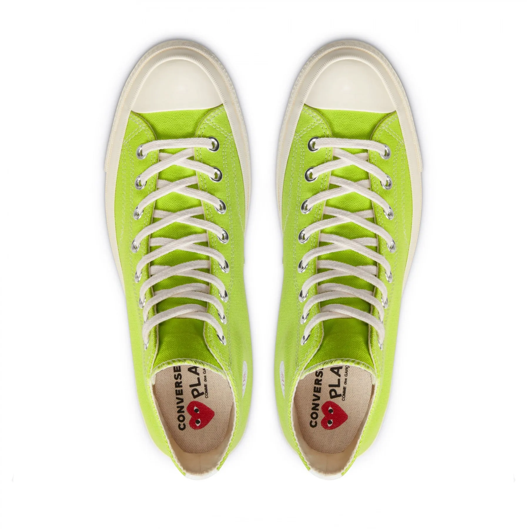 Play Comme des Garons x Converse Chuck Taylor All Star 70' High (Bright Green)