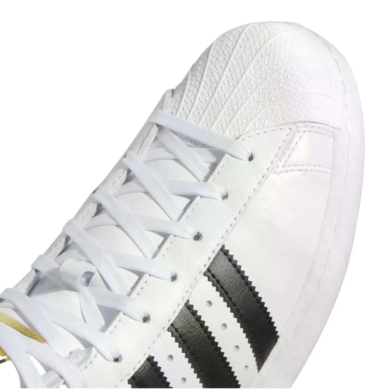 PRO MODEL  ADIDAS SUPERSTAR ADV WHITE BLACK GOLD