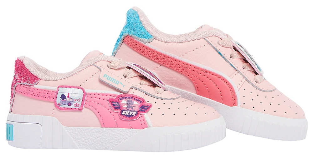 PUMA Boys Cali Paw Patrol AC - Boys' Toddler Shoes Loveable Team Aqua/Pink Dogwood