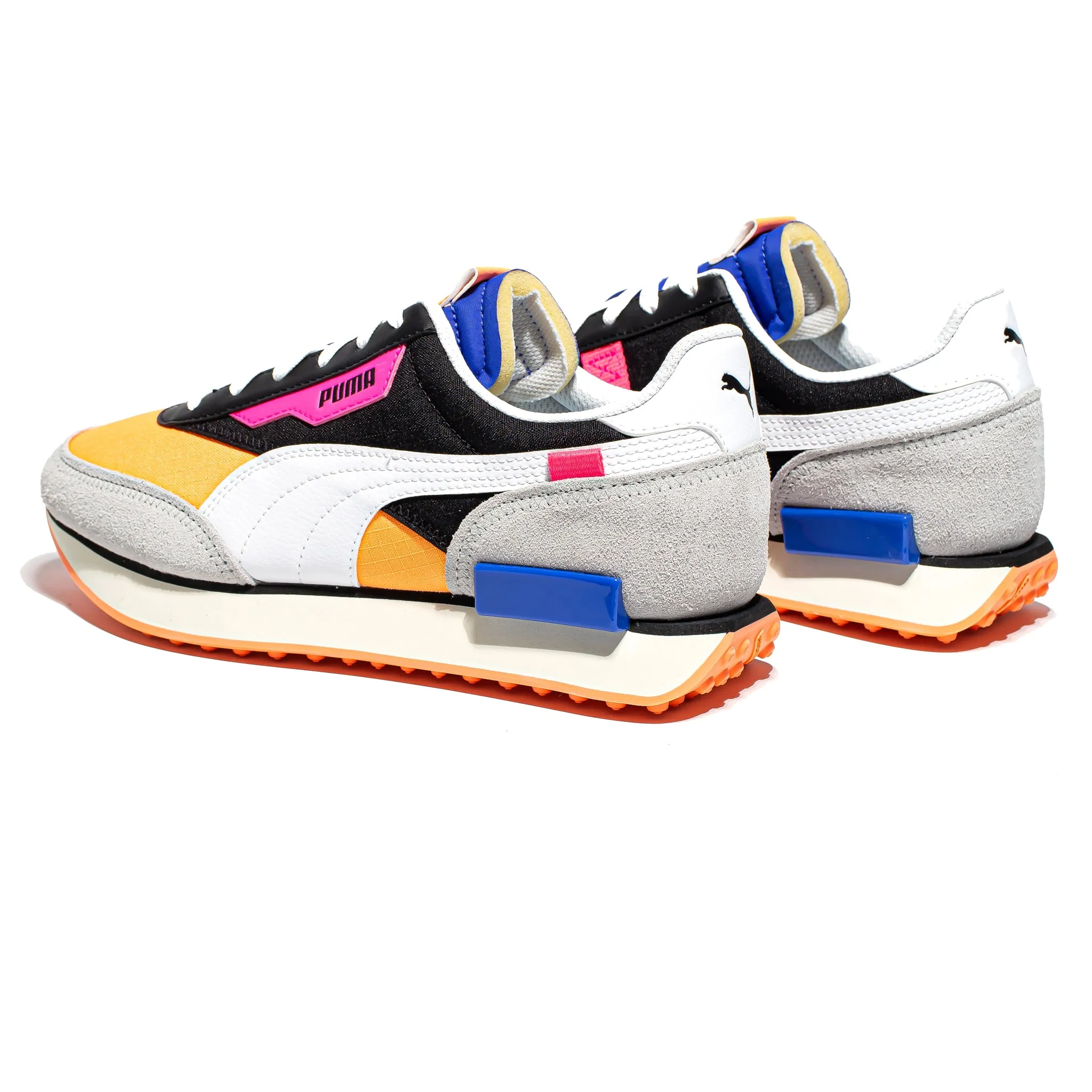 Puma Future Rider 'Play On' Black/Fizzy Orange