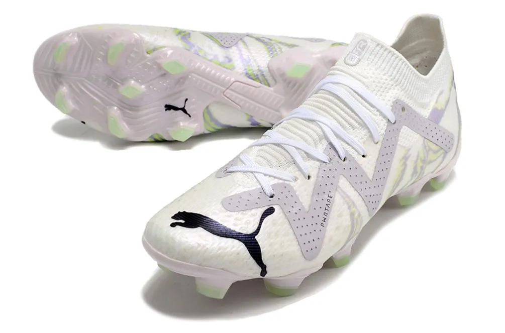 Puma Future Ultimate FG/AG Brilliance - White/Black/Purple