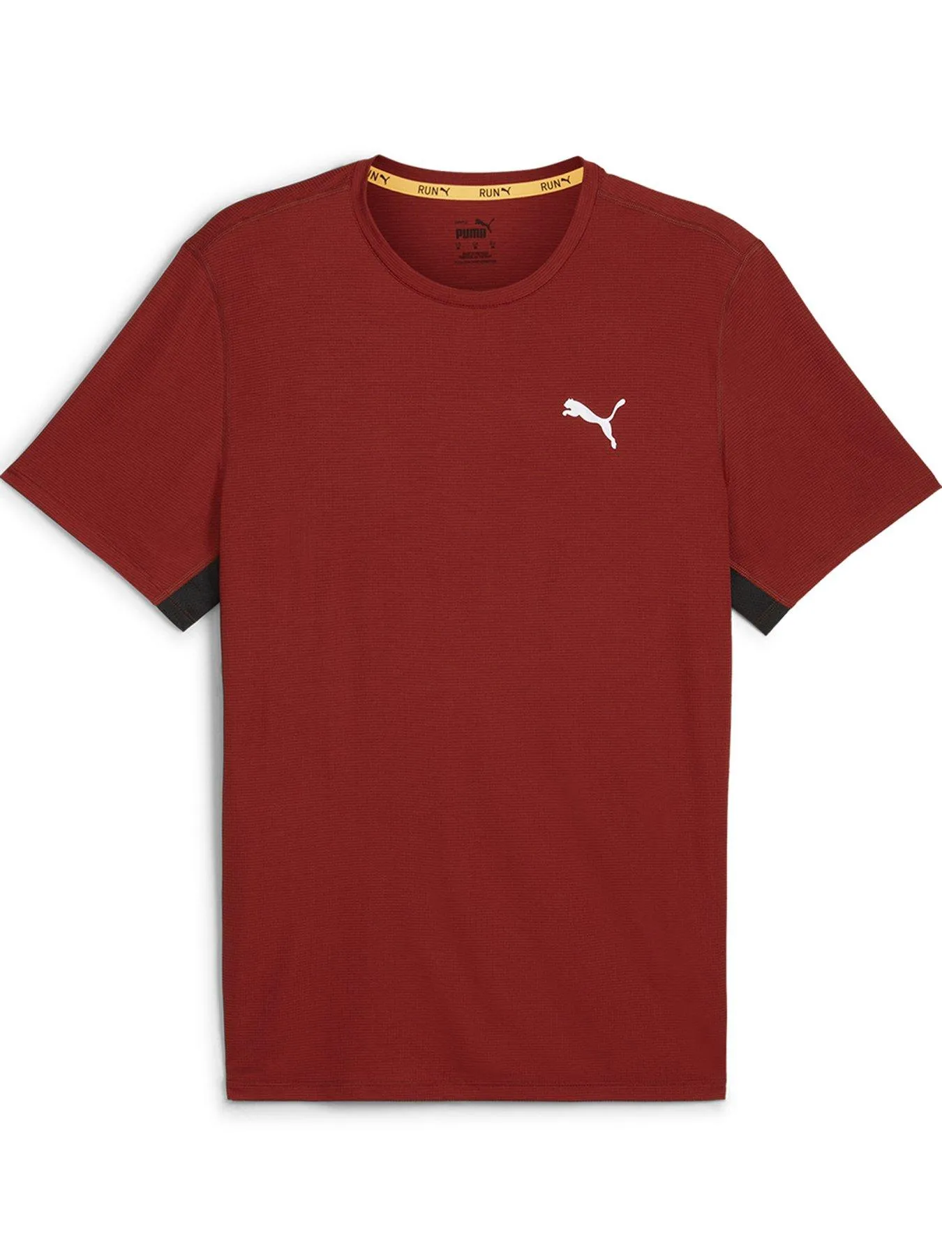 Puma Mens Running Favorite Velocity Tee - Brown