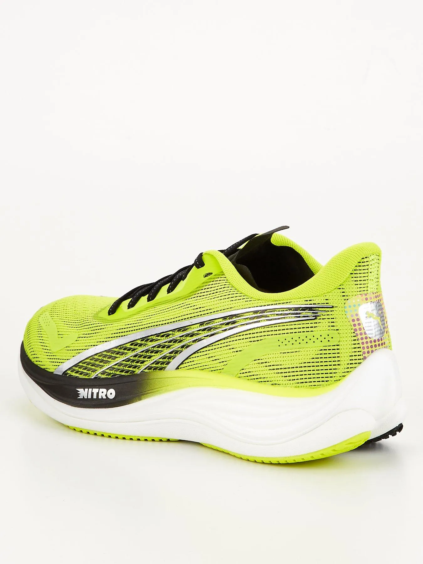 Puma Men's Running Velocity Nitro 3 Psychedelic Rush Trainers - Lime