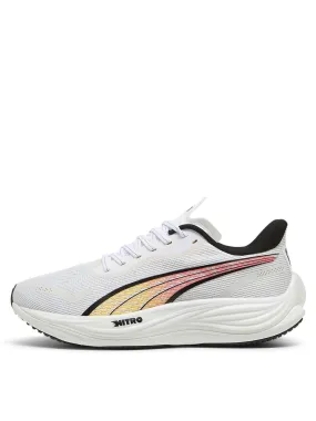 Puma Mens Running Velocity Nitro 3 Trainers - White