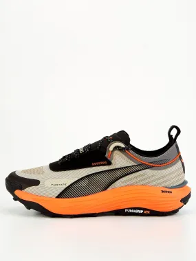 Puma Mens Running Voyage Nitro 3 Tech Trainers - Brown