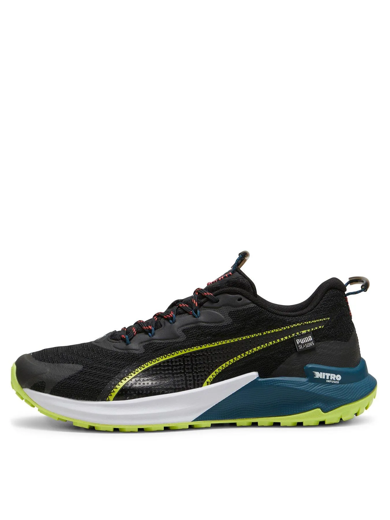 Puma Men's Trail Running Fast-Trac Nitro 2 Trainers- Black