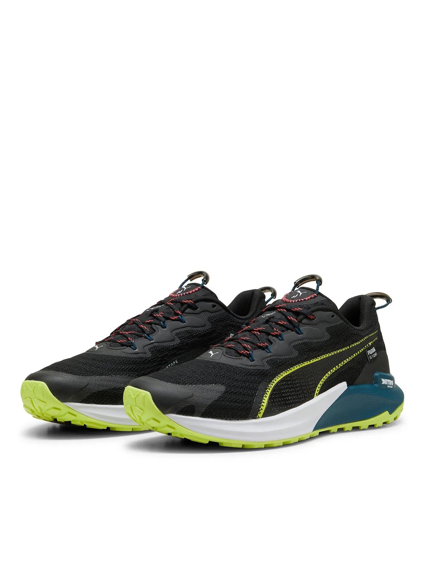 Puma Men's Trail Running Fast-Trac Nitro 2 Trainers- Black