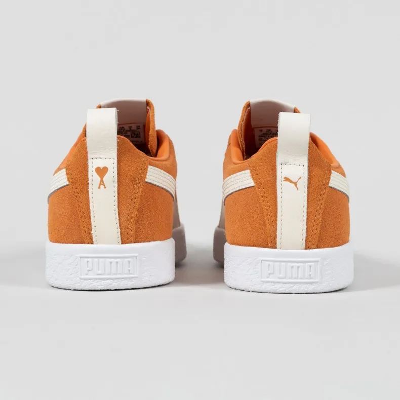 Puma x AMI Suede VTG (Jaffa Orange/Marshmallow)