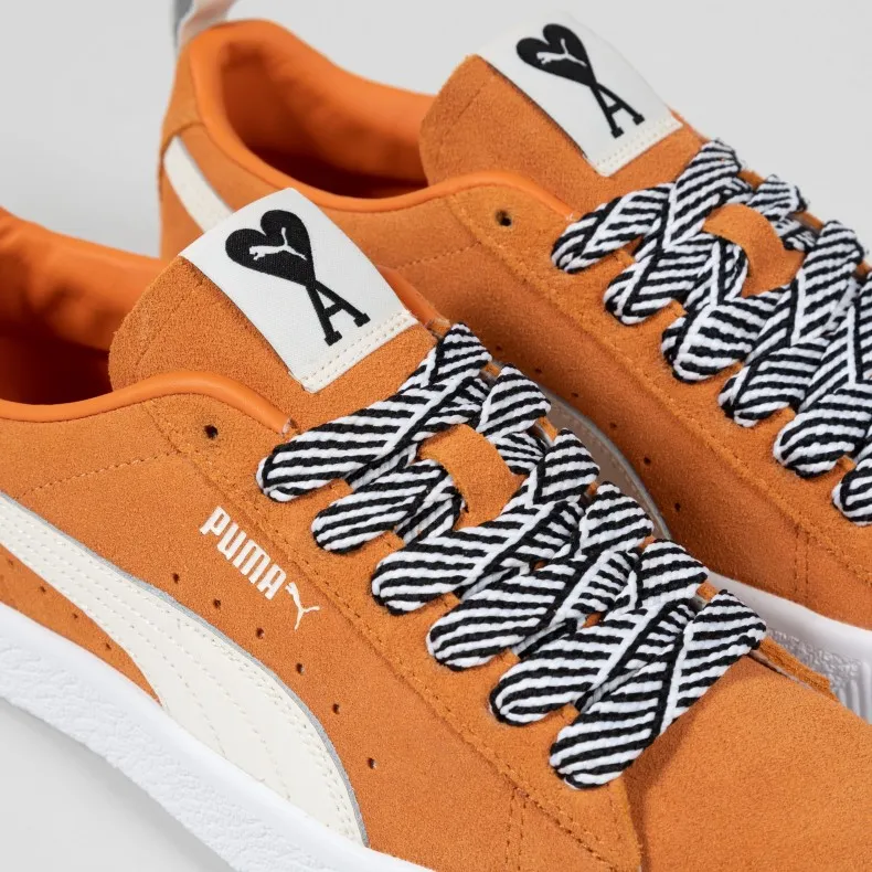 Puma x AMI Suede VTG (Jaffa Orange/Marshmallow)