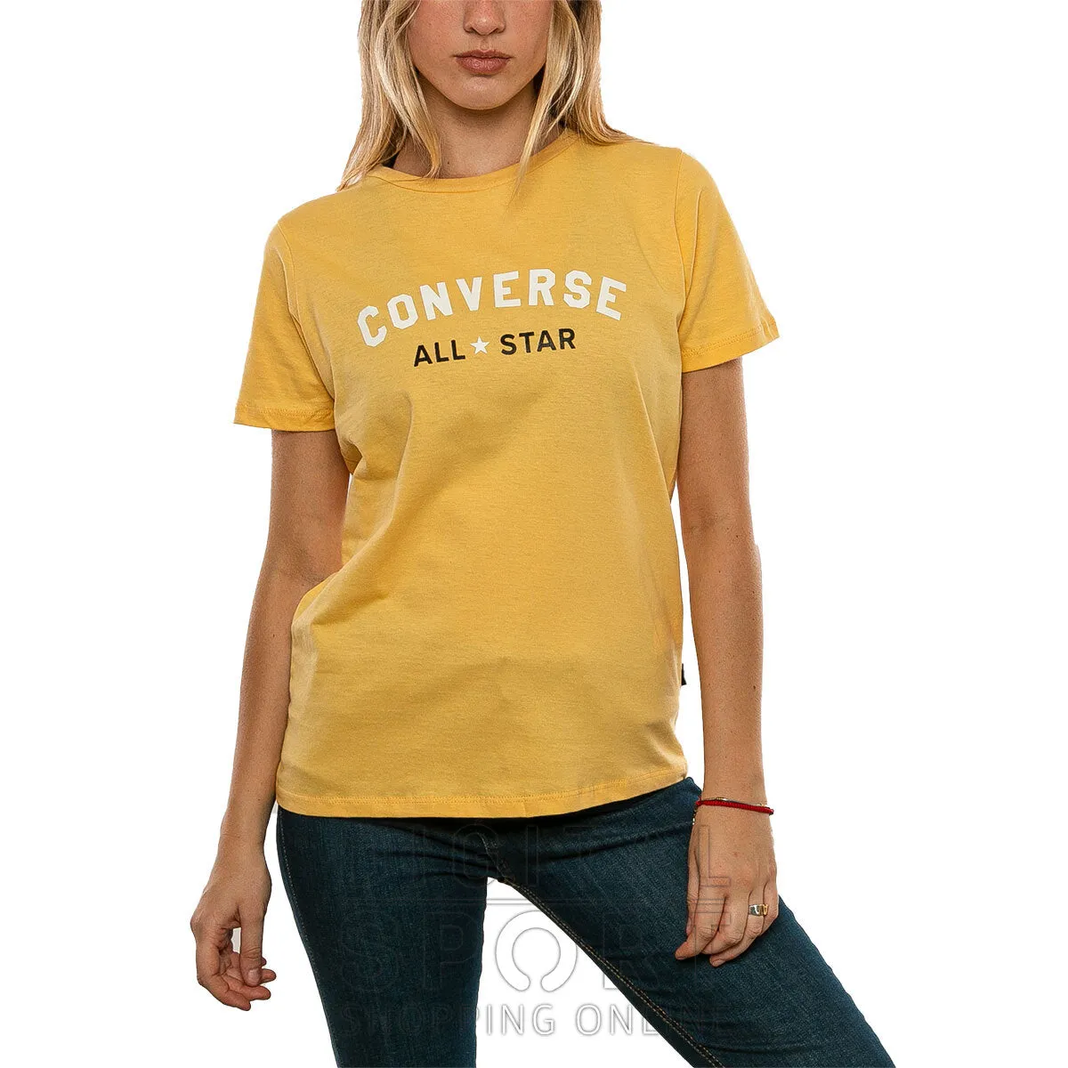 Remera Mc Converse Converse All Star Tee Amarillo