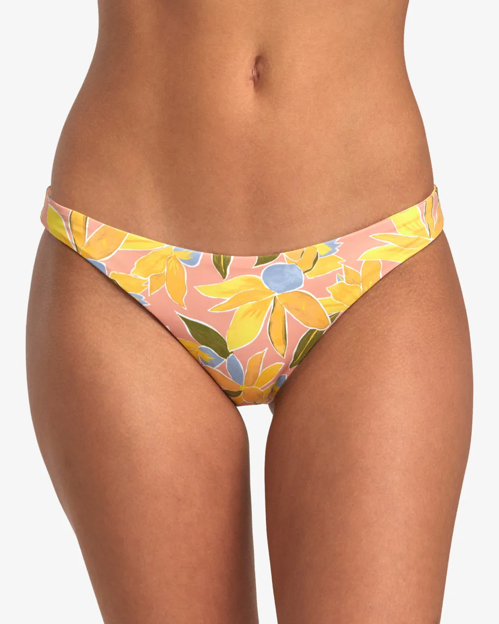 RVCA SUNKISSED REVERSIBLE MEDIUM BIKINI BOTTOM