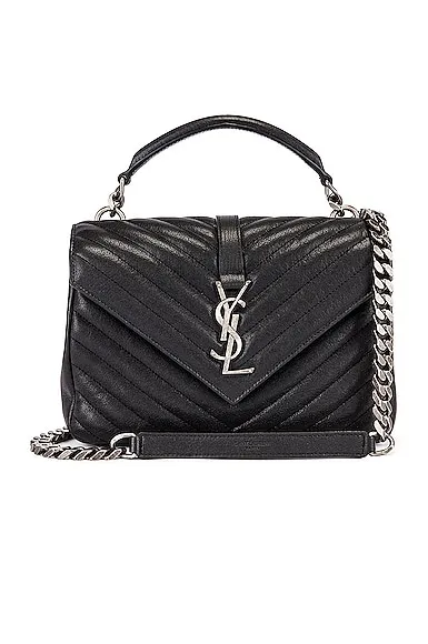 Saint Laurent Medium College Monogramme Bag -        