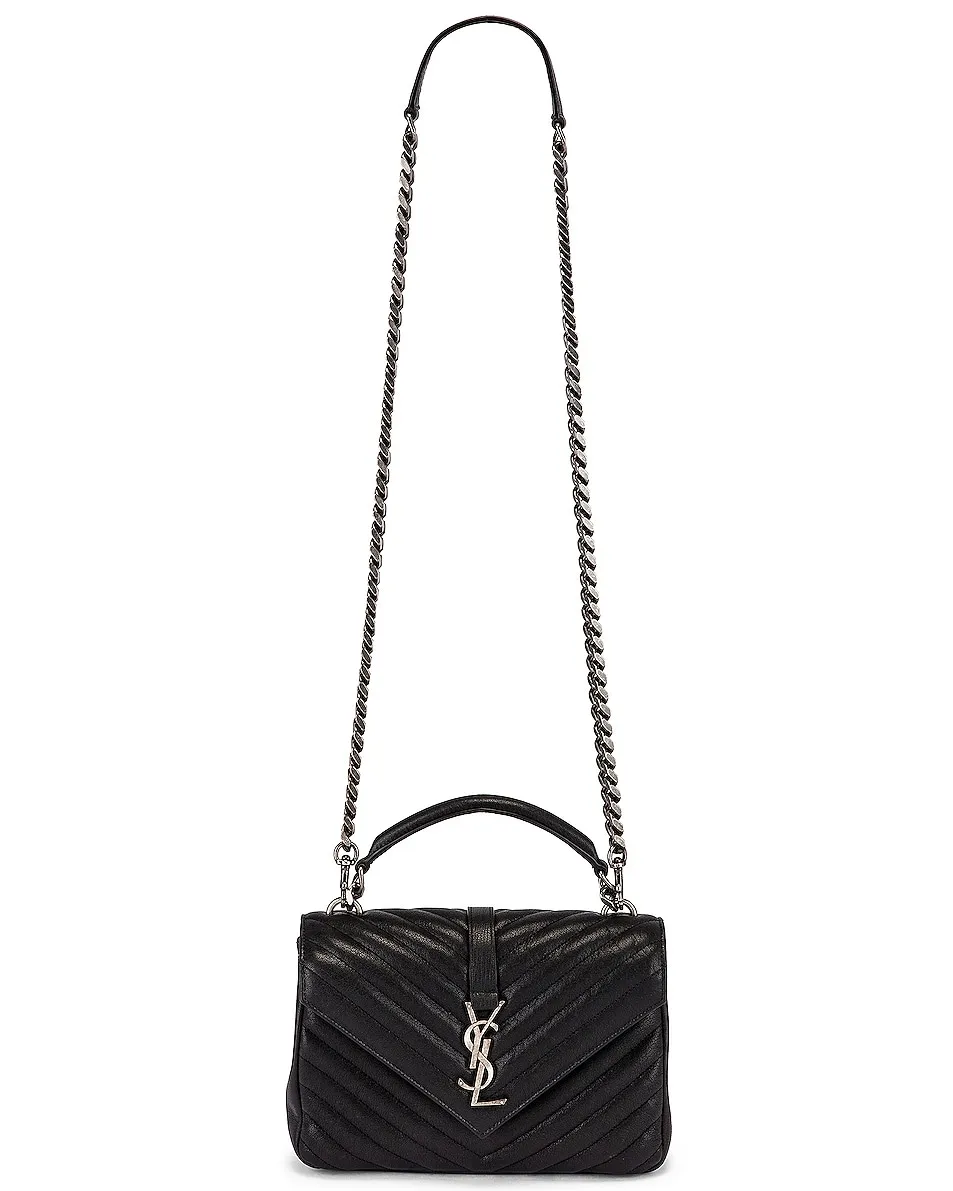 Saint Laurent Medium College Monogramme Bag -        