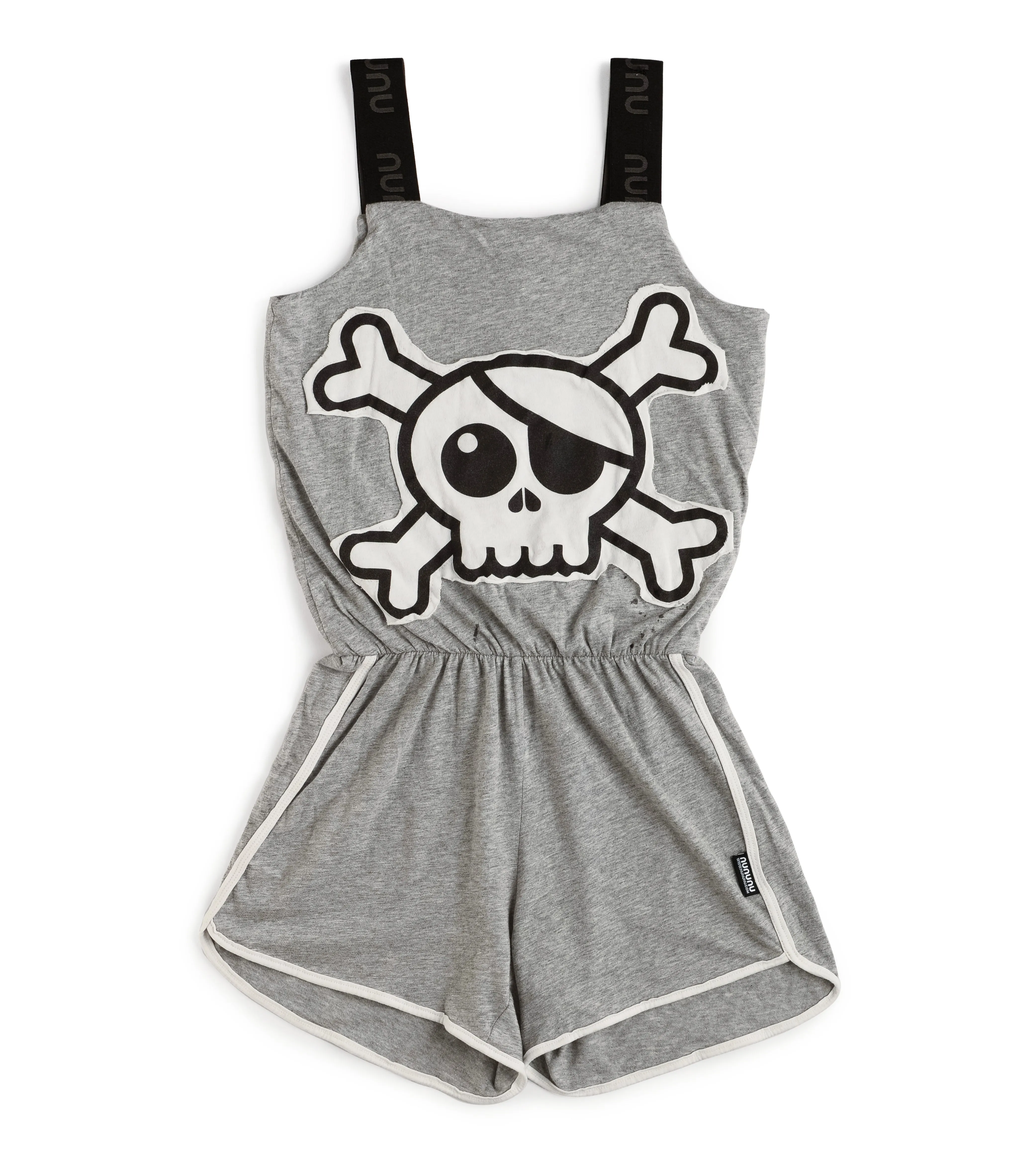 skull patch tank overall