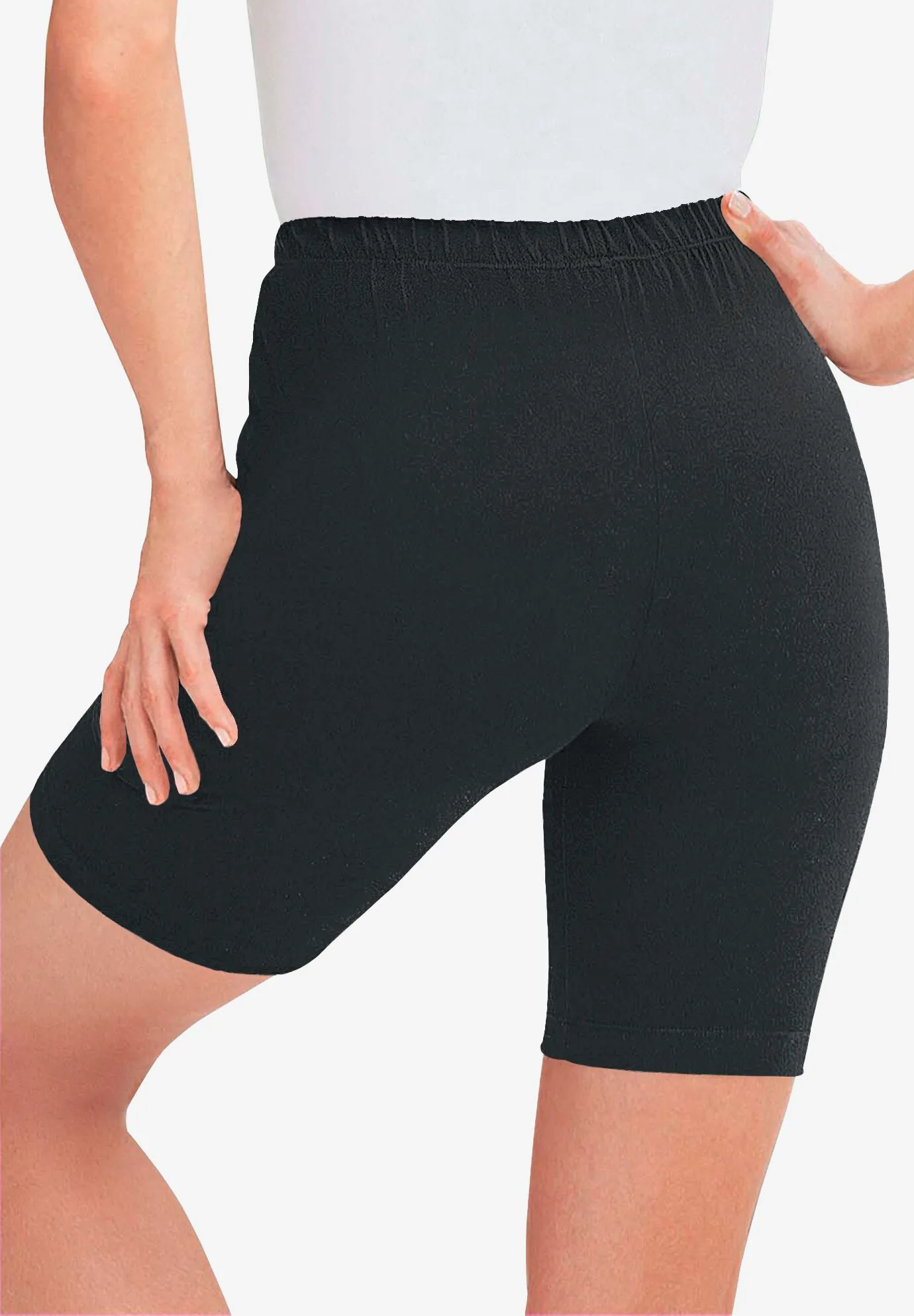 Stretch Cotton Bike Short