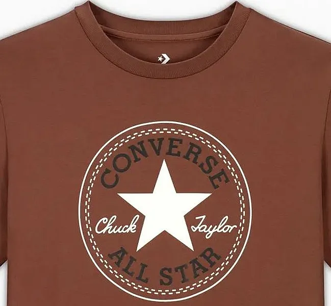 T-Shirt Converse Go-To All Star Patch Logo/10025459 - A27/Bear Nap