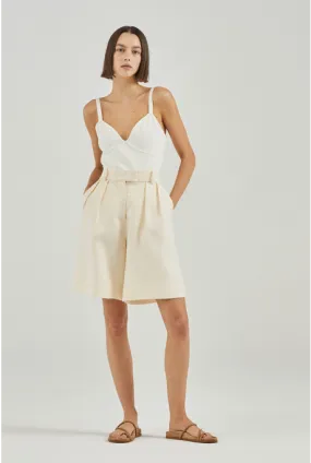 THE ADA SHORT (IVORY)