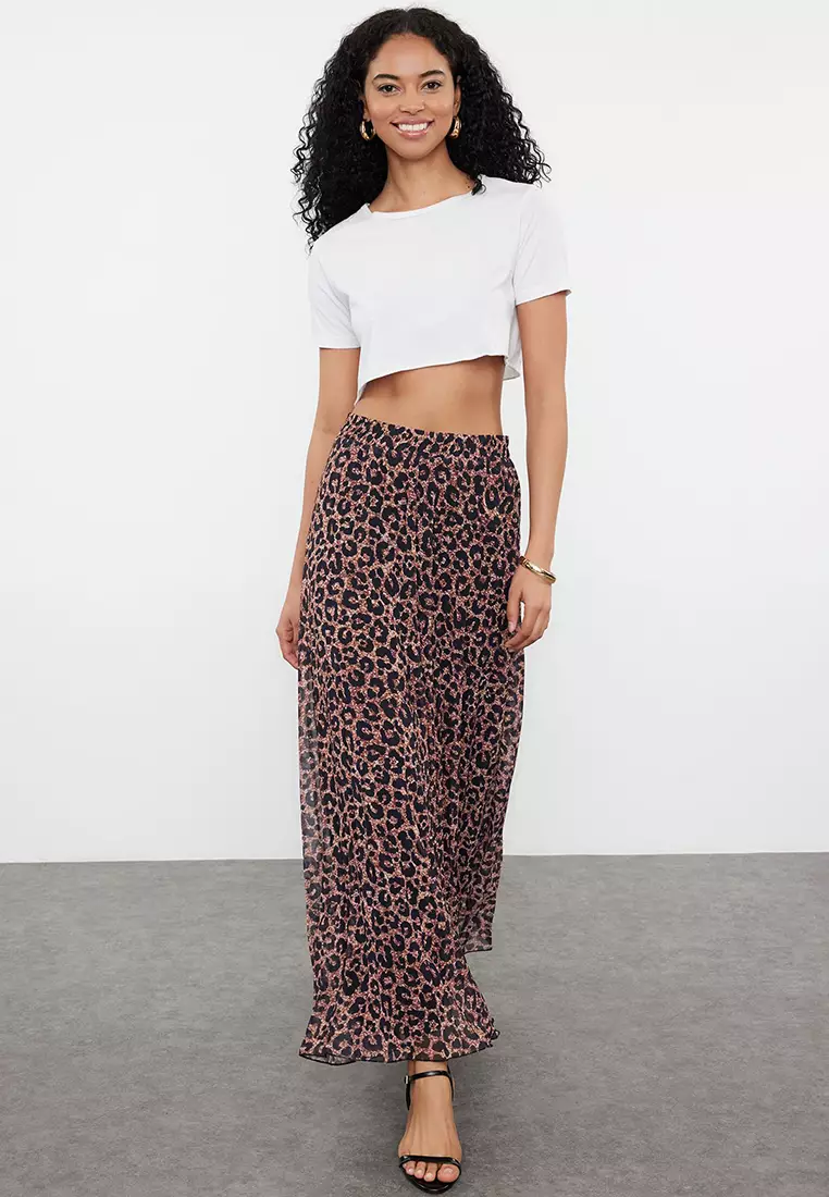 Trendyol Animal Printed Skirt