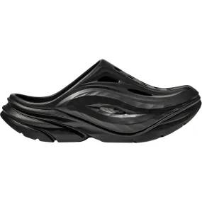 UNISEX HOKA ORA RECOVERY MULE | BLACK / BLACK