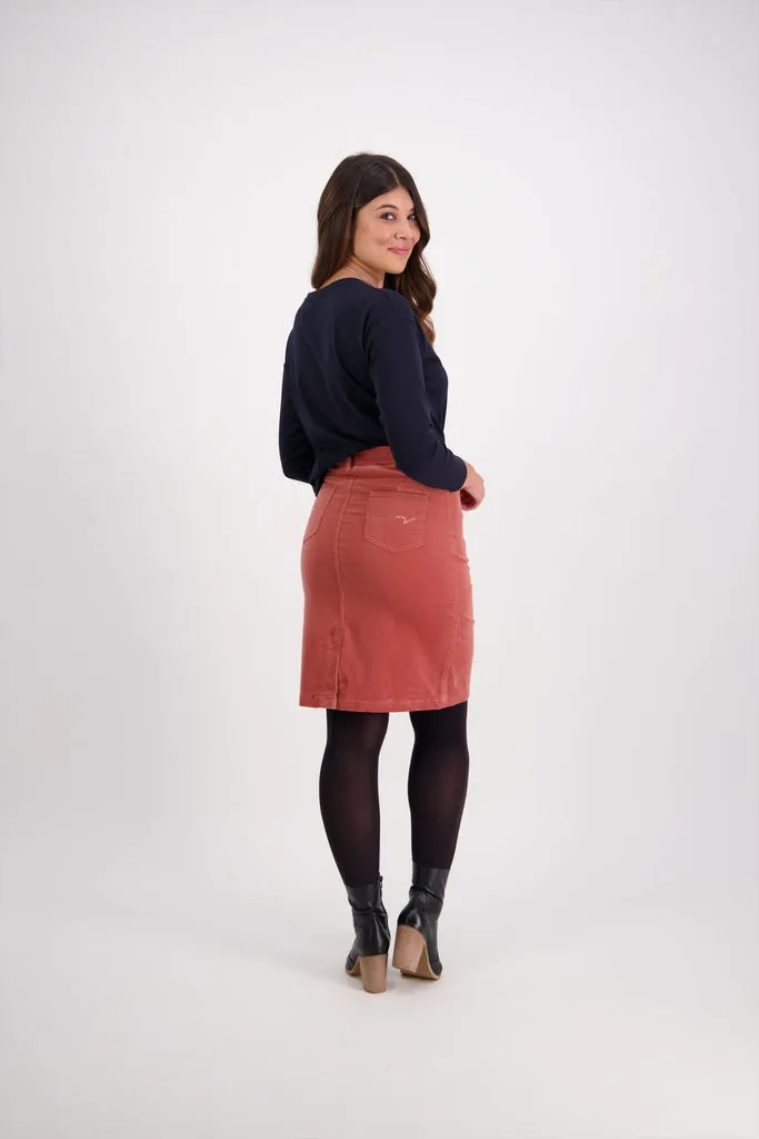 Vassalli Cord Skirt - 372M