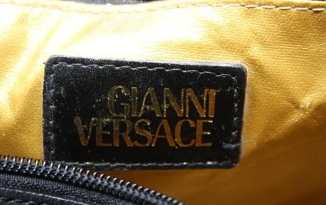 Vintage GIANNI VERSACE Leopard Duffle Bag