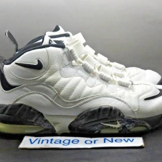 VTG Nike Air Max Senation White Black Chris Webber 2006 sz 9