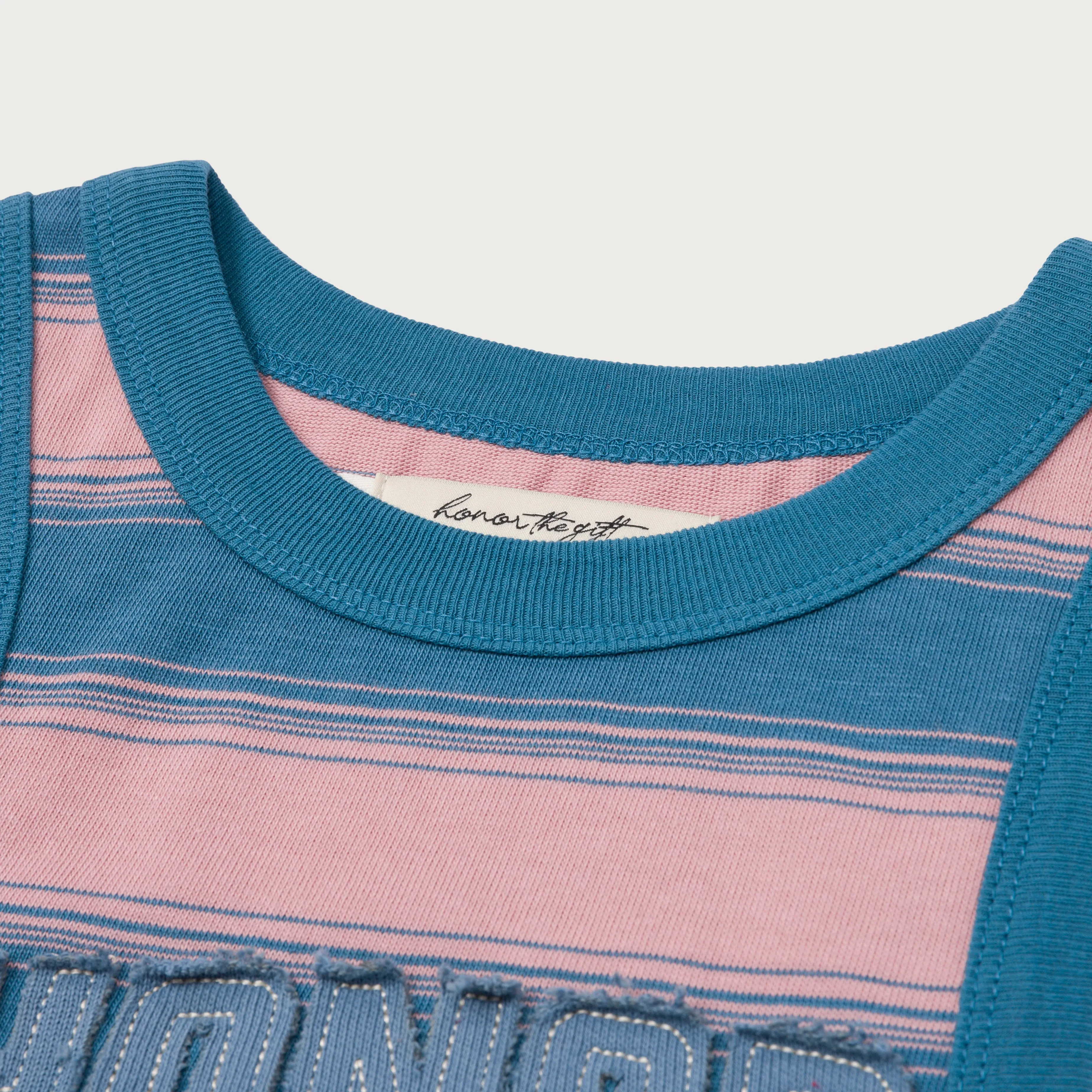 Womens 1988 Stripe Tank - Pink