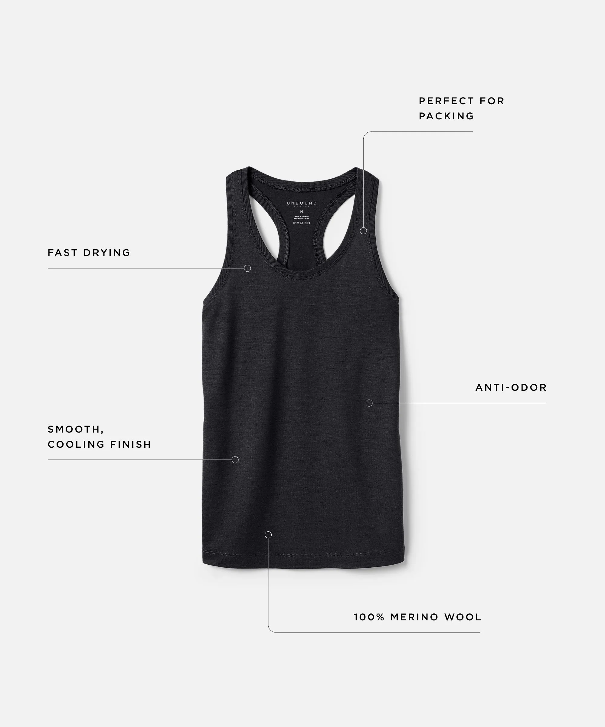 Women's Active Merino Tank Top