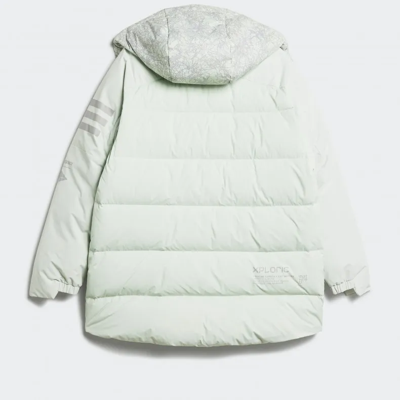 Women's adidas TERREX x and wander Xploric Jacket (Linen Green)