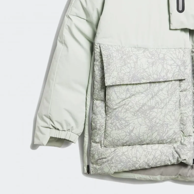 Women's adidas TERREX x and wander Xploric Jacket (Linen Green)