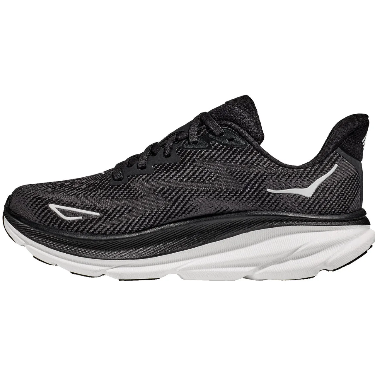 Women's HOKA Clifton 9 - Black/White