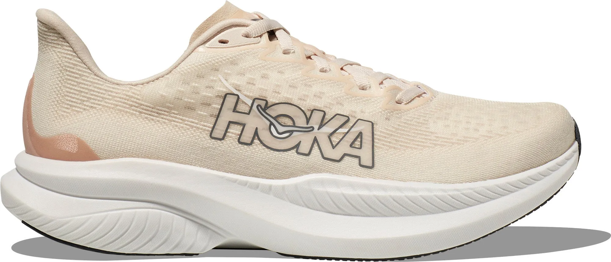 WOMEN'S HOKA MACH 6 | EGGNOG / VANILLA