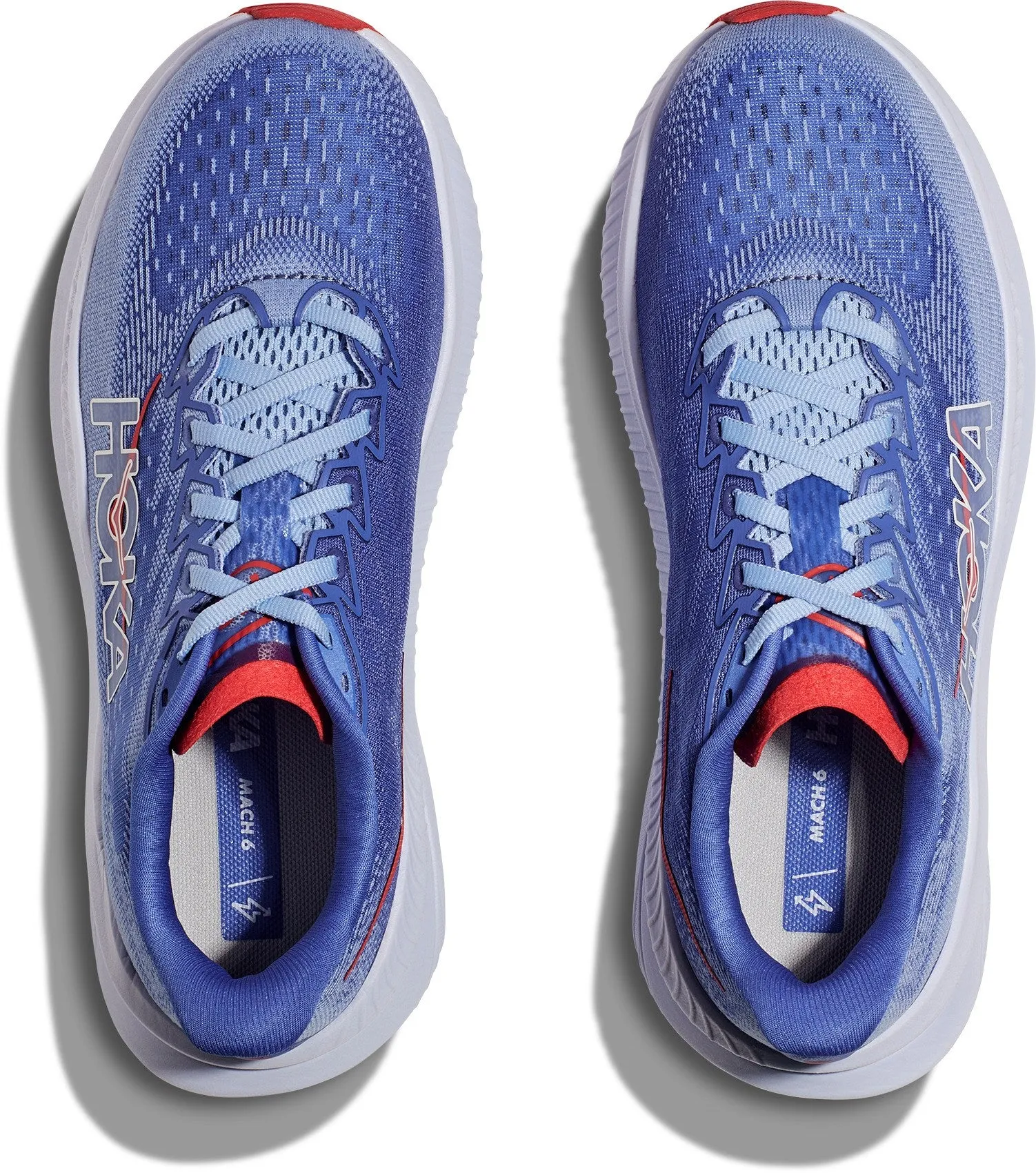 WOMEN'S HOKA MACH 6 | MIRAGE / STELLAR BLUE