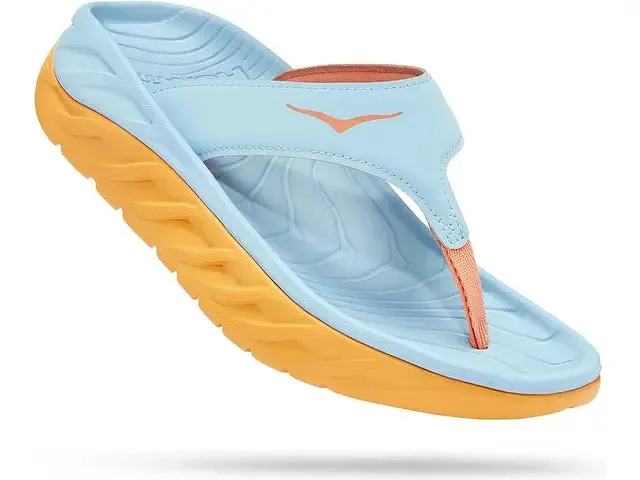 WOMEN'S HOKA ORA RECOVERY FLIP | SUMMER SONG / AMBER YELLOW