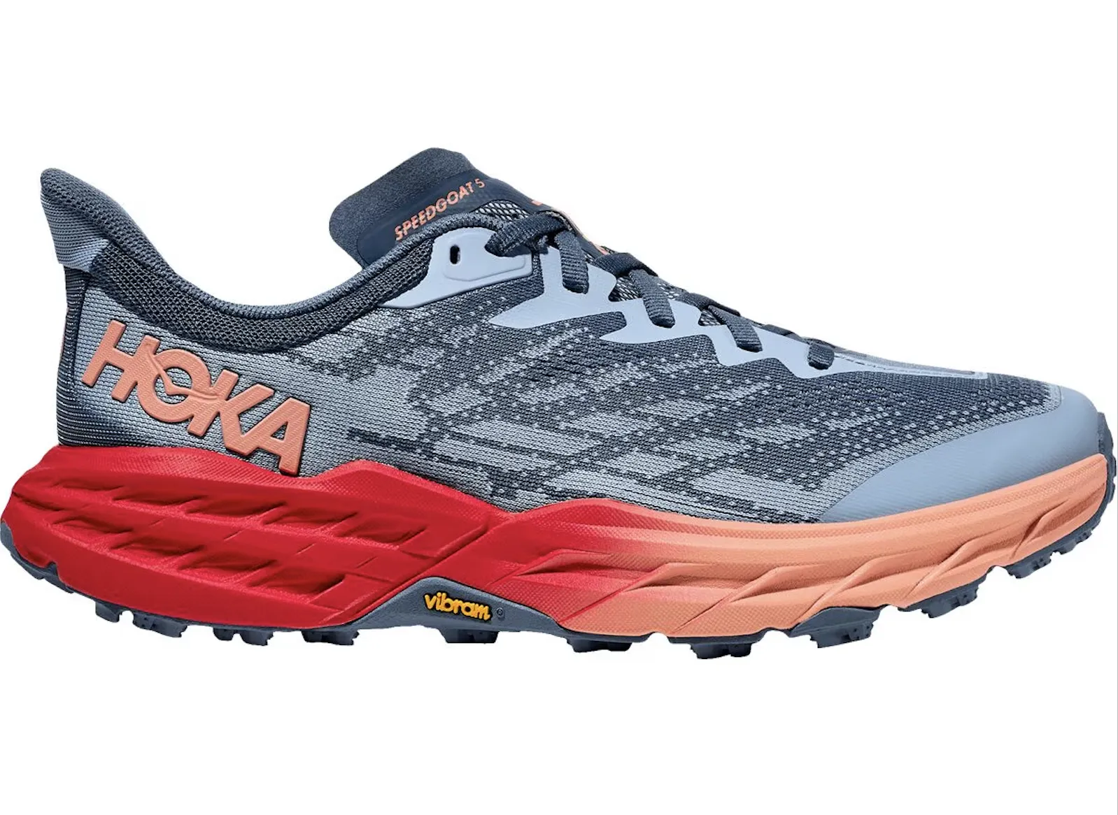 WOMEN'S HOKA SPEEDGOAT 5  | REAL TEAL / PAPAYA