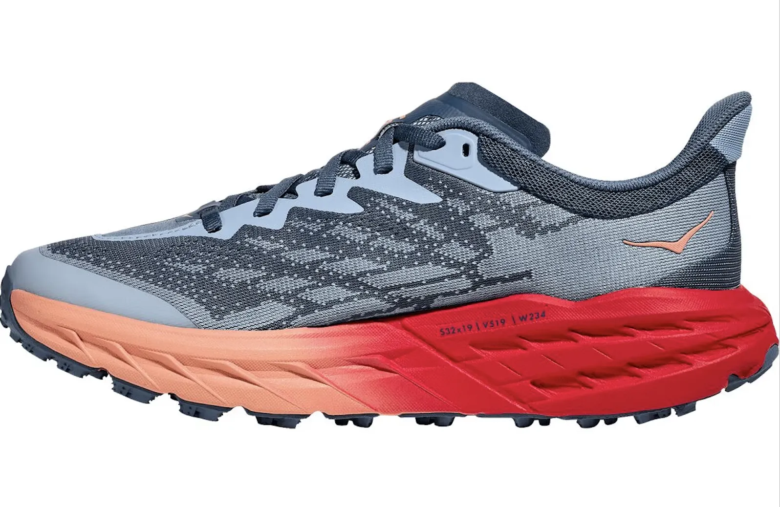 WOMEN'S HOKA SPEEDGOAT 5  | REAL TEAL / PAPAYA