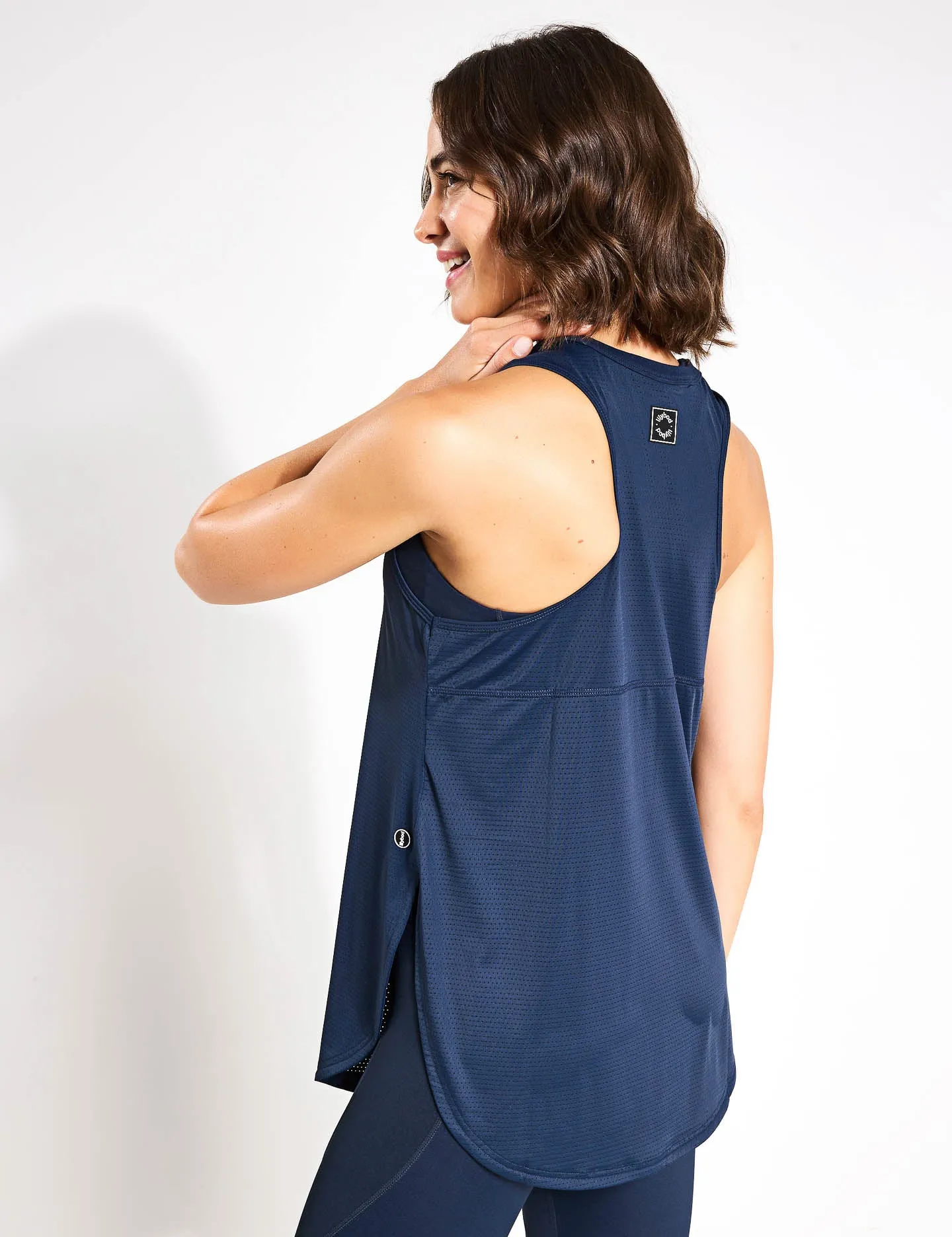 Zela Tank Top - Sky Captain